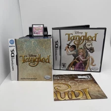 Tangled With Poster (Nintendo DS, 2010) Disney