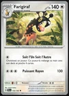 Carte Pokémon Farigiraf 155/193   Évolutions à Paldea Français