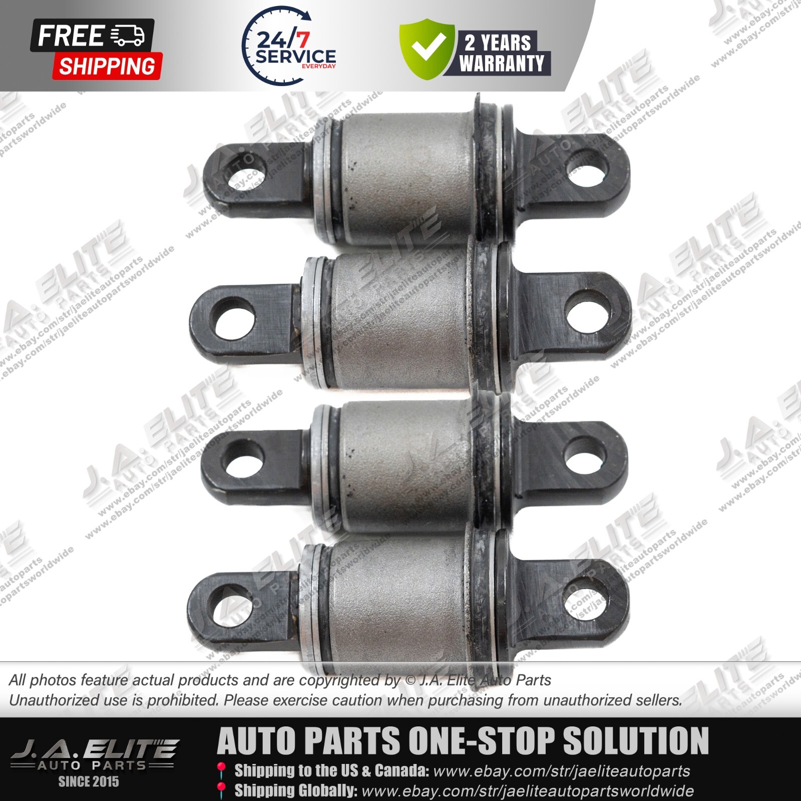 4pcs Front or Rear Upper Control Arm Bushing for Ferrari 430 599 360 612, 209167