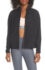 Nike Women's Dry Training Fitness Athletic Jacket, Black, L MSRP: 110.00