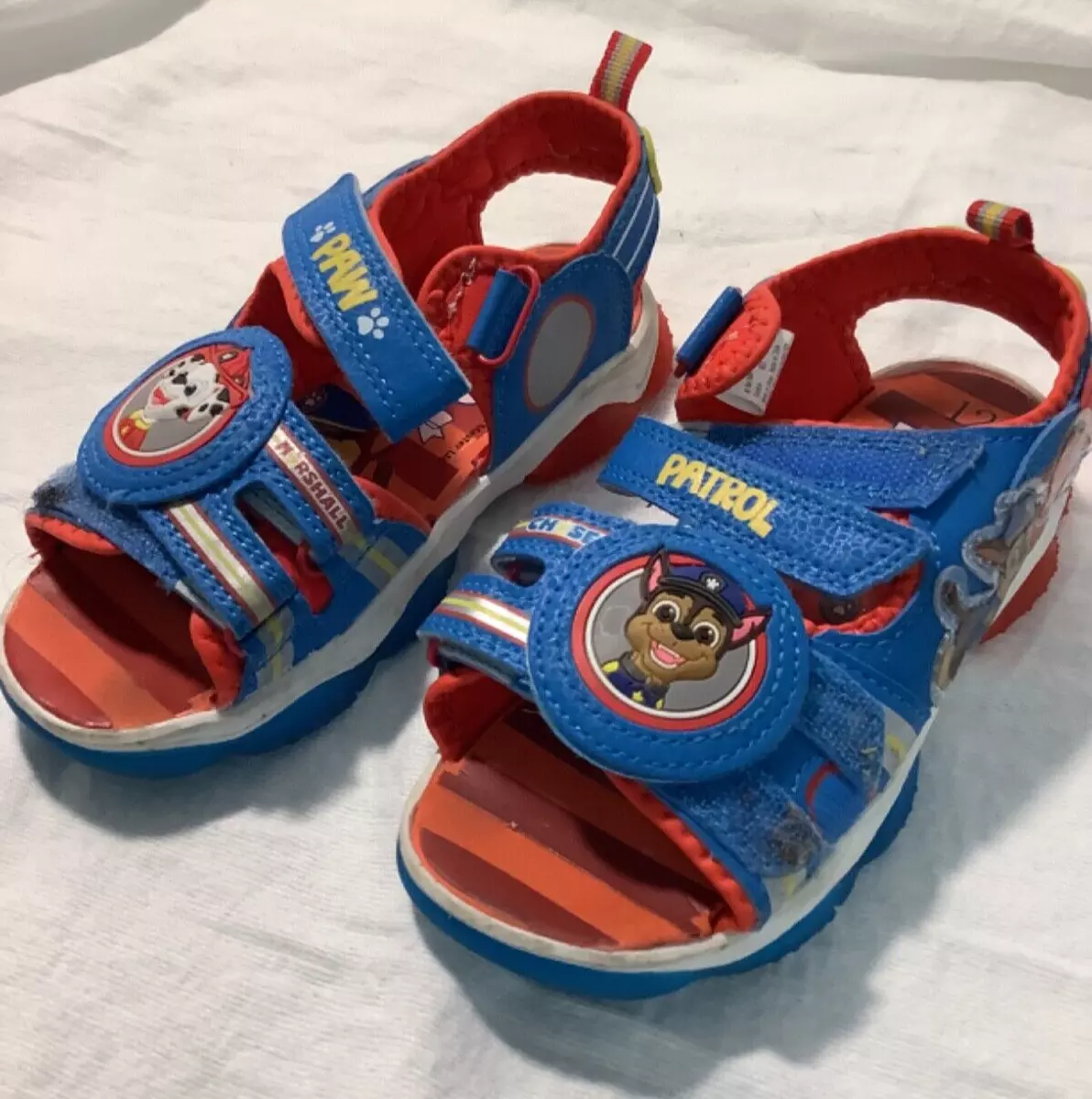 Paw patrol light up best sale sandals