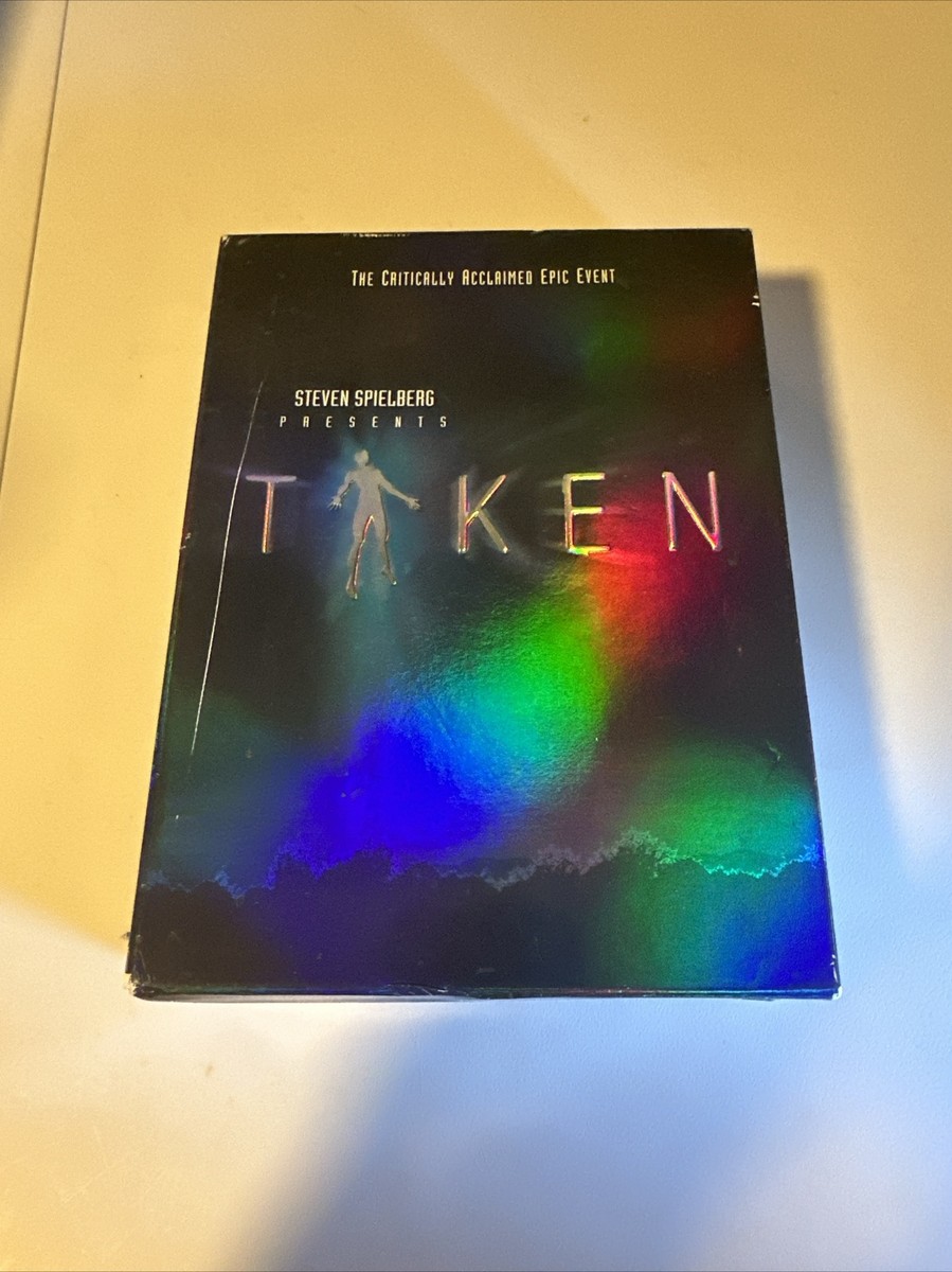 Steven Spielberg Presents Taken Complete Epic series DVD 6-Disc Set 2003 Sci Fi Steven Spielberg Presents Taken Complete Epic series DVD 6-Disc Set 2003 Sci Fi