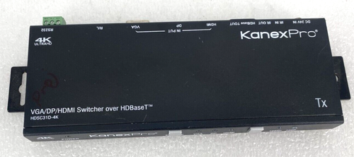KANEXPRO HDSC31D-4K VGA/DP/HDMI SWITCHER SCALER OVER HDBaseT - Picture 2 of 6