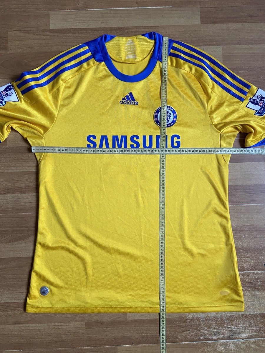 レア　Chelsea FC Pato 11番 2006-08 Chelsea Home L/S Shirt Drogba #11 - 8/10 - (XL)