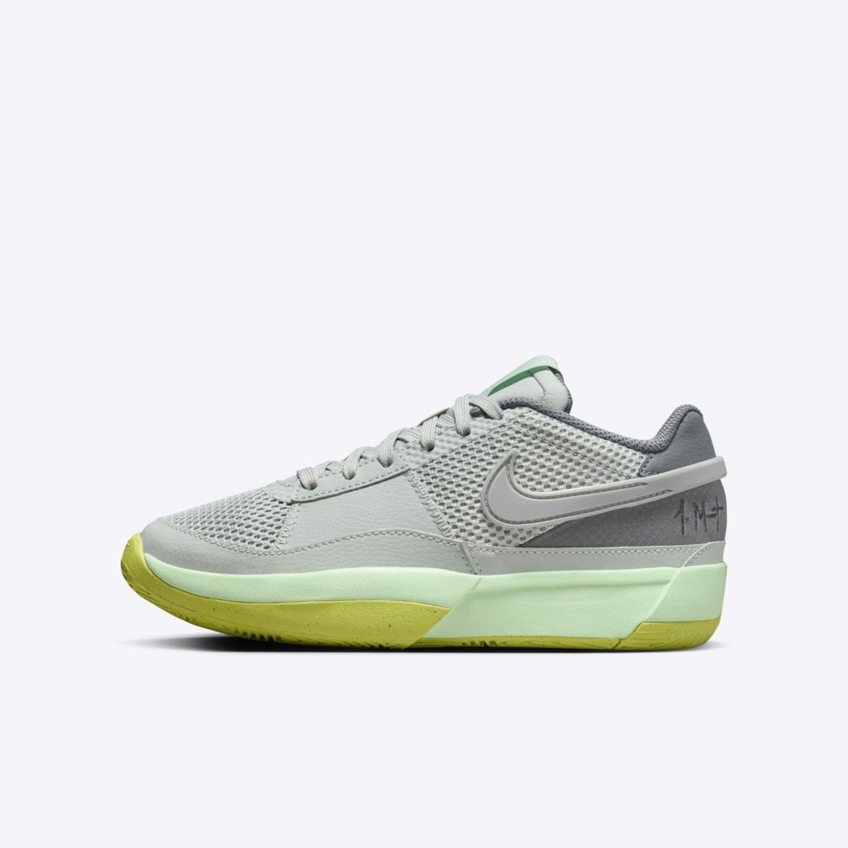 Nike JA 1 GS [DX2294-003] Kids Basketball Shoes Light Silver/Cyber