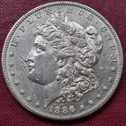 1886 S Morgan Dollar $1 High Grade UNC Details #65919
