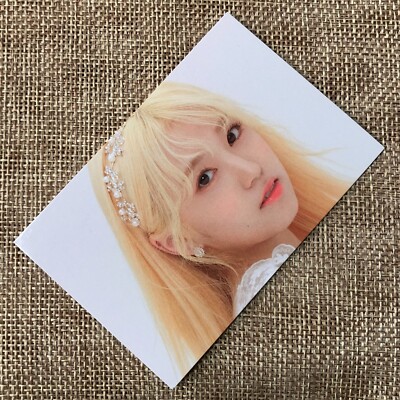 IZ*ONE NAKO #2 [ BLOOM*IZ ] Official Message Card Photocard / New