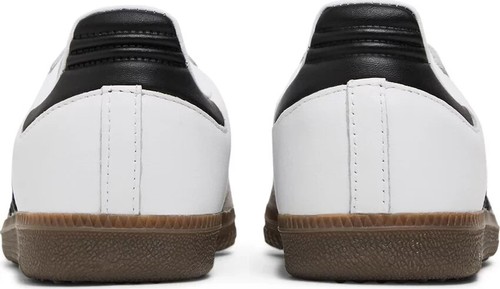 Size 10.5 - adidas Samba OG Low White Black Gum x2 - 第 5/8 張圖片