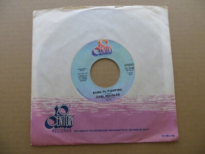 Carl Douglas   Kung Fu Fighting - 1974 - 20th Century Records TC-2140 7'' Single