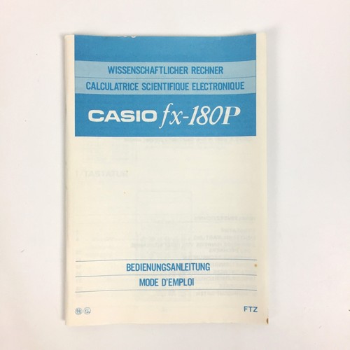 Calculatrice Vintage Casio FX-180P - Photo 7/7
