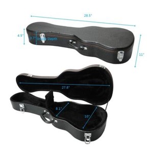 Fender Ukulelen-Koffer, FU610 Tenor Ukulele Gig Bag Black - Tasche für