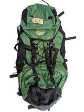 Lowe Alpine Cerro Torre 65+20 Green/Black Bushcraft Rucksack Backpack #674