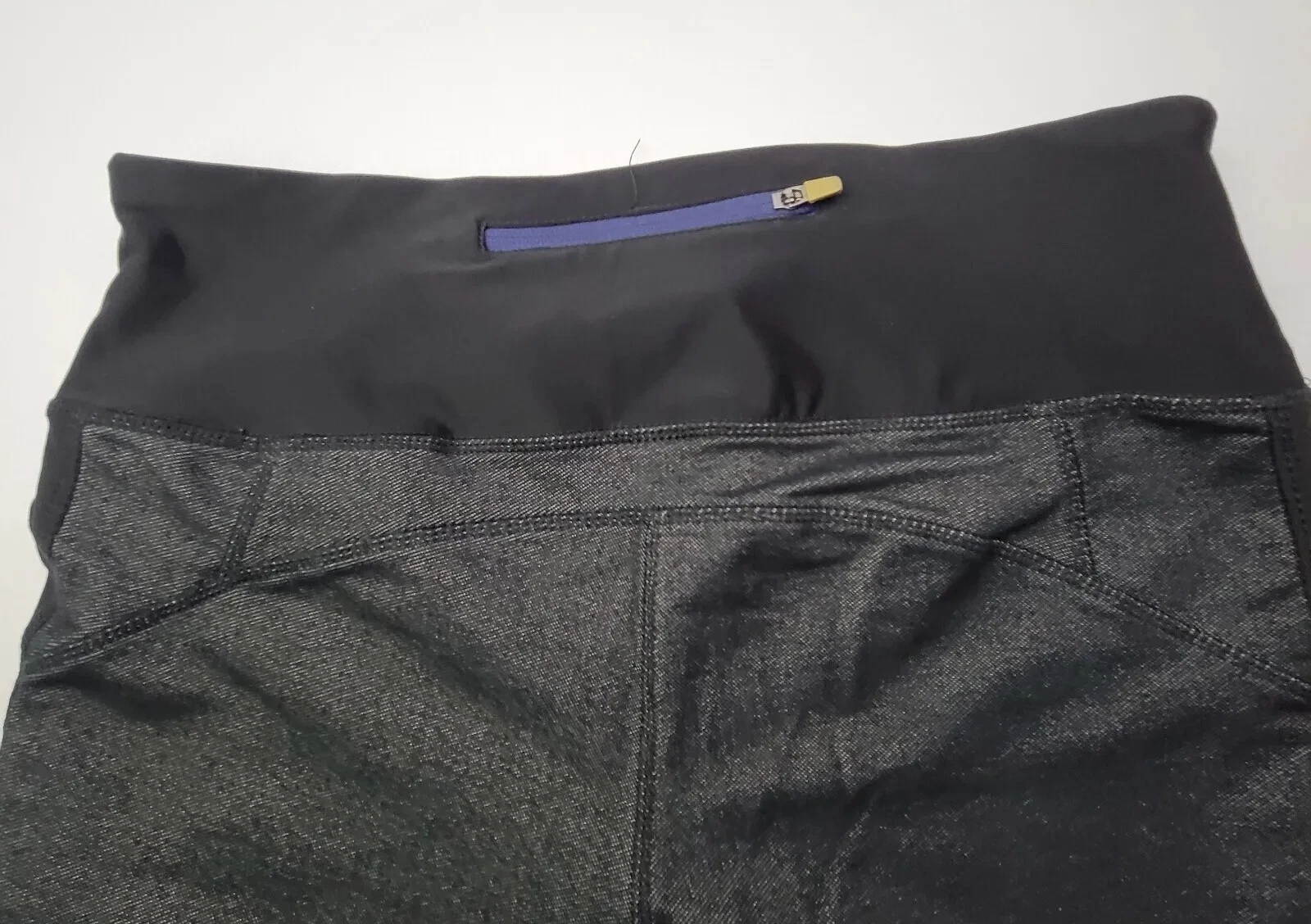 mpg jeggings cuffed mid-rise full length back pocket pants