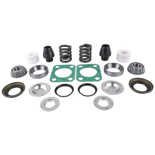 Brand New Front Axle King Pin Rebuild Kit for Dodge Bearing Bushing Spring Seal - Picture 4 of 12