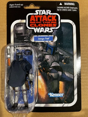Star Wars JANGO FETT Vintage Collection Attack of Clones Figure VC34 MOC