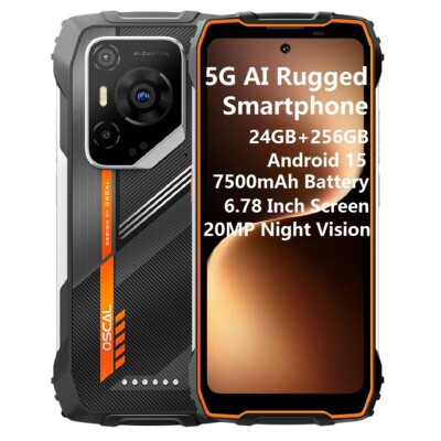 Blackview OSCAL PILOT 3 5G Robust Smartphone 24GB+256GB Nachtsichtkamera 7500mAh
