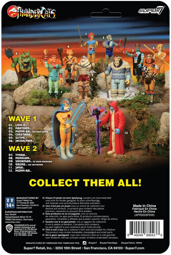 Super7 - Thundercats - ReAction Wave 5 - Mumm-Ra The Ever Living (Glow) [New Toy - Picture 2 of 5