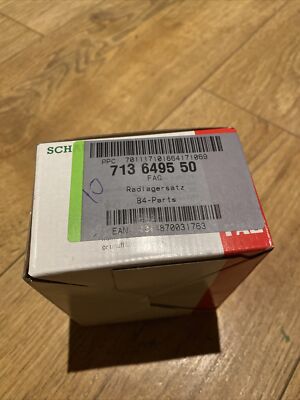 FAG 713649550 Wheel Bearing Kit for sale online | eBay