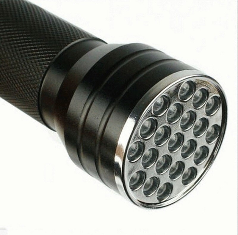 Ultraviolet flashlight Morpilot UV 21 Leds Flashlight Ultraviolet Blacklight 