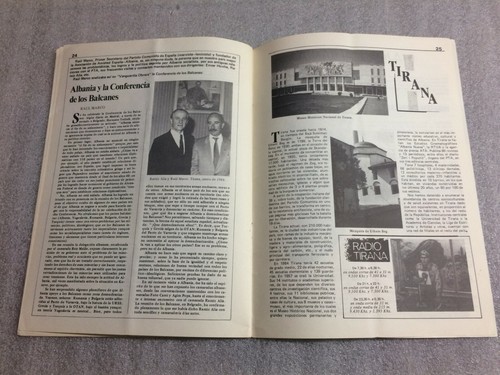old 3 ALBANIA magazines books-Enver Hoxha-communism time-illustrated-3 languages - Picture 12 of 33