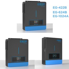 EDECOA 24V 4200W 6200W 48V 10200W Inverter Ibrido 220V PV 60-500V MPPT 120A 160A