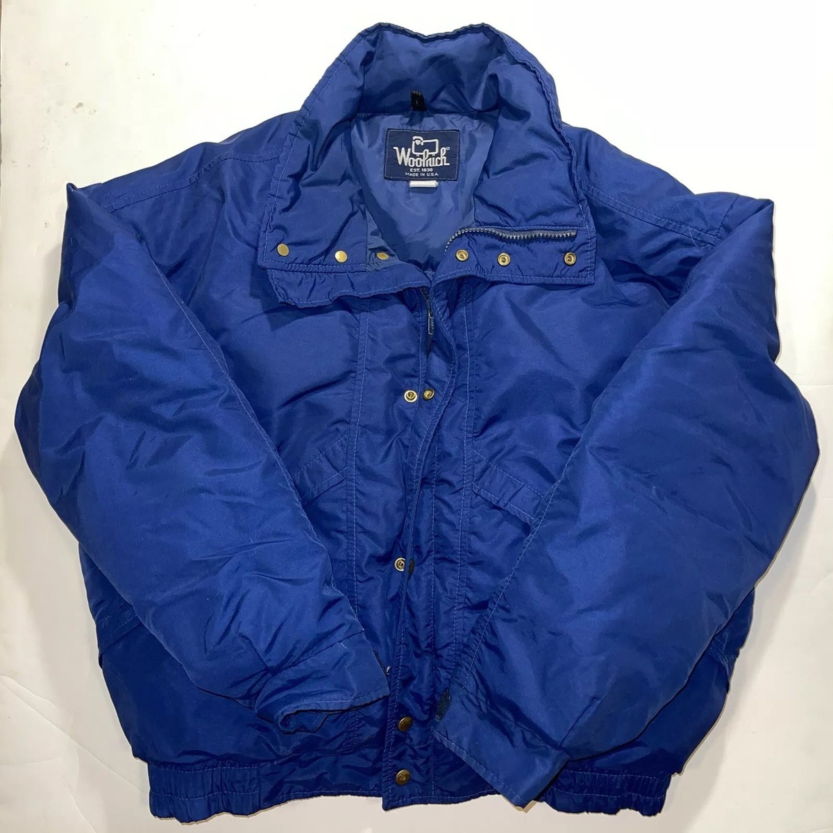 Vintage Woolrich Goose Down Puffer puffy Jacket coat Dark Vintage Woolrich Goose Down Puffer puffy Jacket coat Dark