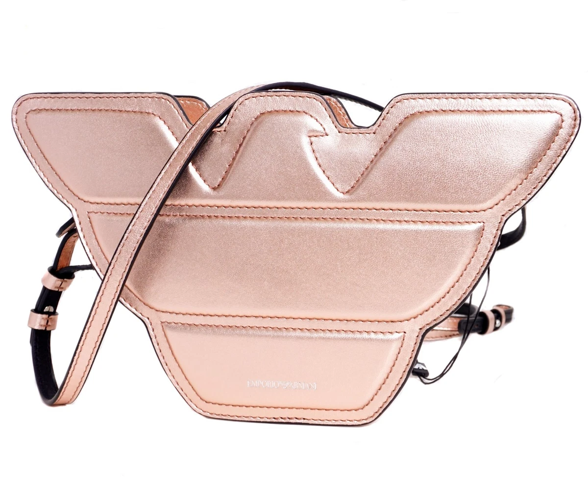 Emporio Armani Leather Exterior Bags & Handbags for Women for sale