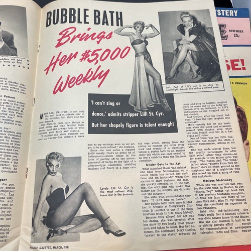 VTG The national police gazette No.3.March 3 1961 Exposed! hitler’s fake suicide - Picture 8 of 12