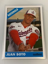 2021 Topps Transcendent VIP Party Juan Soto #07/95 - #1966-JS