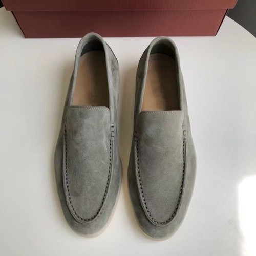 Classic Suede Slip-On Flat Casual Shoes Lazy Loafers Piana Men's Shoes New* - Picture 11 of 19