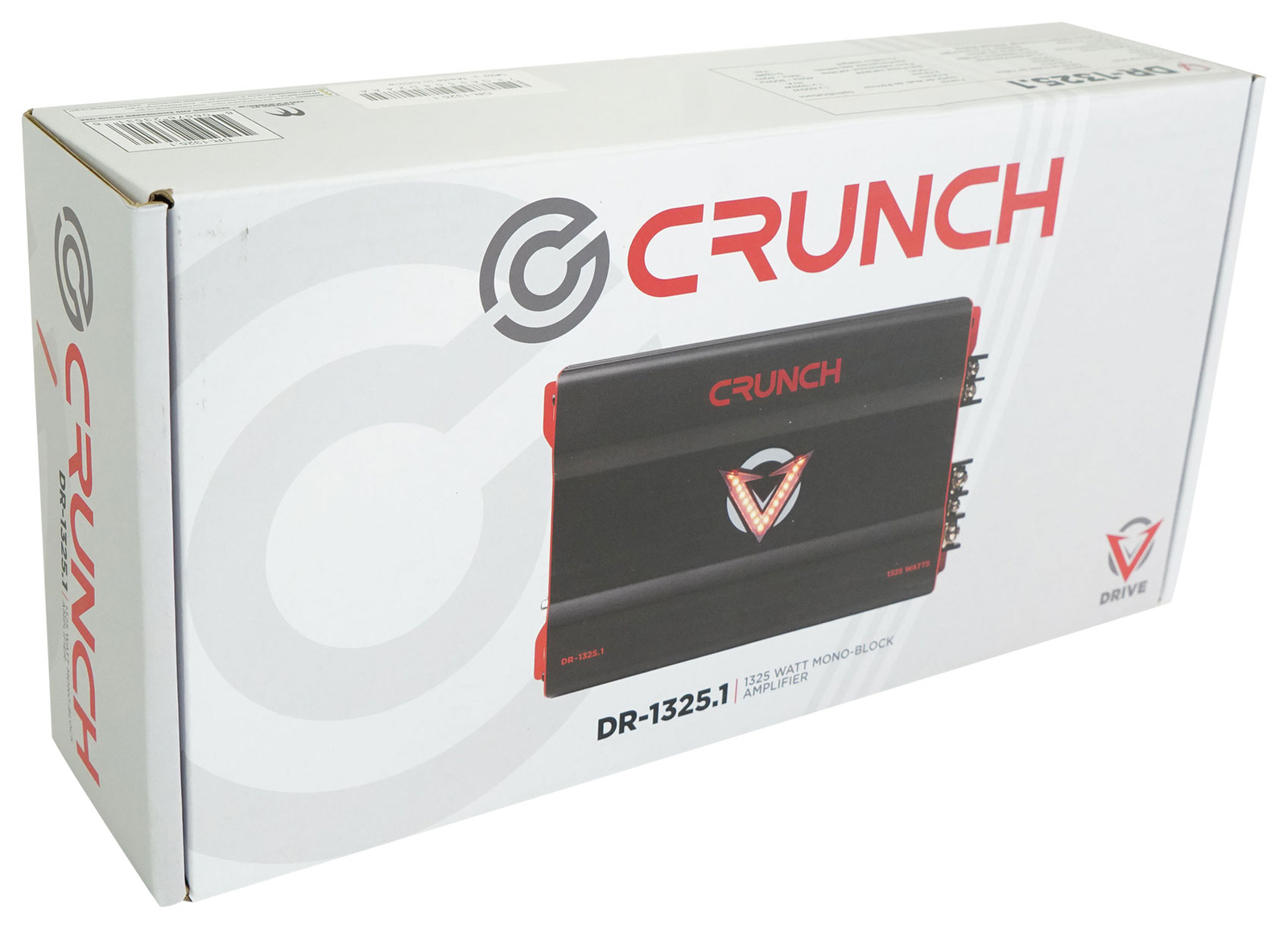 Автомобильный моноусилитель Crunch DR-13251 мощностью 1325 Вт 2 Ом класс A B Комплект усилителей