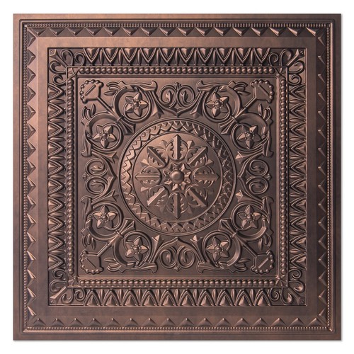 Paquete de 12 azulejos de techo de PVC y paneles de pared 3D cubierta de 24"x24" 48 pies cuadrados - Imagen 30 de 37