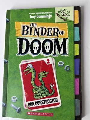 The Binder of Doom BOA Constructor a Branches Book NYT Best Author Troy Cummings