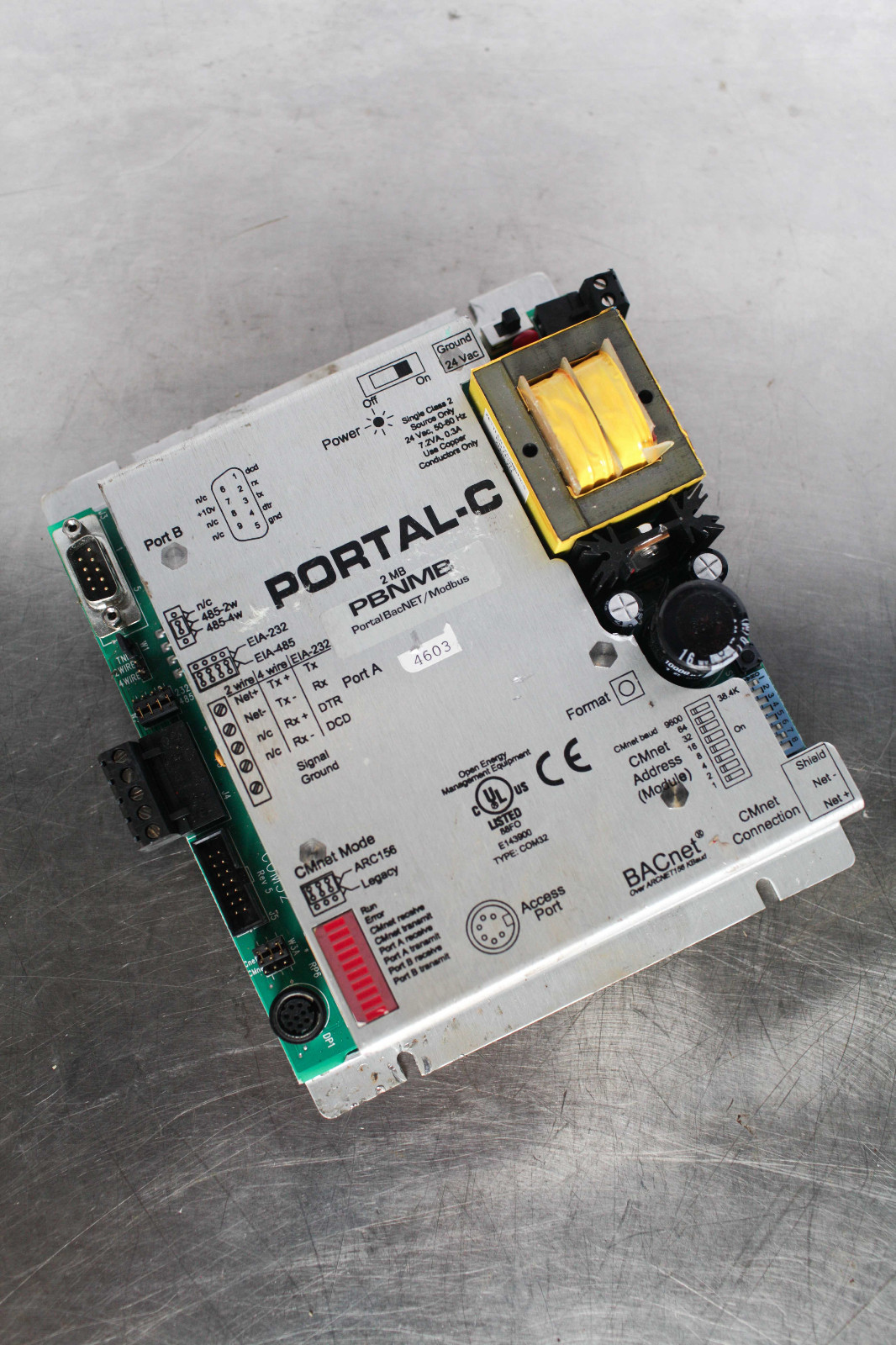 Vbx Router Portal-C PBNMB BacNet ModBus 2MB Ethernet Router - PRC260006N ...