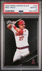 2020 Topps Chrome Black #100 Mike Trout PSA 10