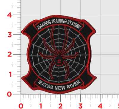 MARINE CORPS MATSS NEW RIVER AVIATION TRAINING SYSTEMS HOOK & LOOP PATCH