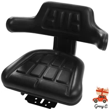 Tractor Suspension Seat Universal Tractor Seat Adjustable Base For Ford Black