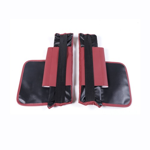 Red Color Car Armrest Box Cushion For BMW 7 Series 2023+ Handrest Protect Cover - Picture 6 of 9