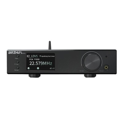 BRZHIFI NXC02 Dual ES9038PRO Headphone Amplifier Digital Hifi DAC Audio Decoder