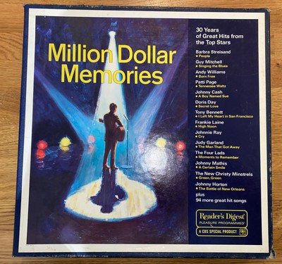 VARIOUS ARTISTS Million Dollar Memories 1972 UK 9 X Vinyl LP BOX SET