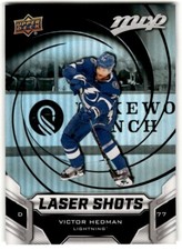 2019-20 Upper Deck MVP Laser Shots Victor Hedman #S-9 Tampa Bay Lightning