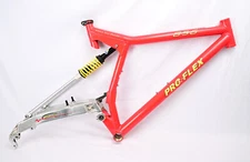 Vintage K2 Proflex 856 Full Suspension 26" MTB Bike Frame 18" Large Girvin