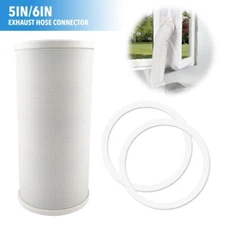 2pcs Air Conditioner Exhaust Hose Connector Suitable For Midea Air Conditioner