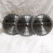 Avanti 7-1/4" x 24 (teeth) Circular Saw Blade (Qty of 3)