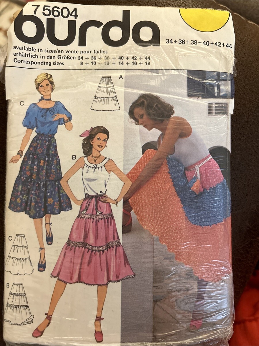 Quilted Skirt Prairie Skirt Sewing Pattern Folkwear Quilted