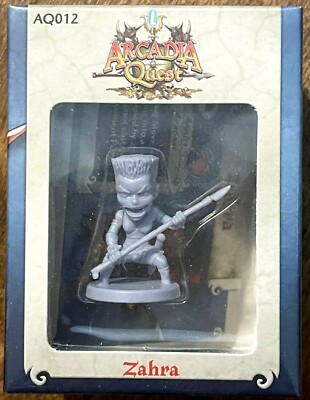 NEW Zahra Arcadia Quest Kickstarter exclusive figure NIB AQ012 SHRINK WRAPPED