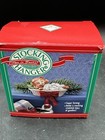 Vintage Hallmark Kitten Stocking Hanger “Kitten In A Basket” 1989 w/ Box Kitty