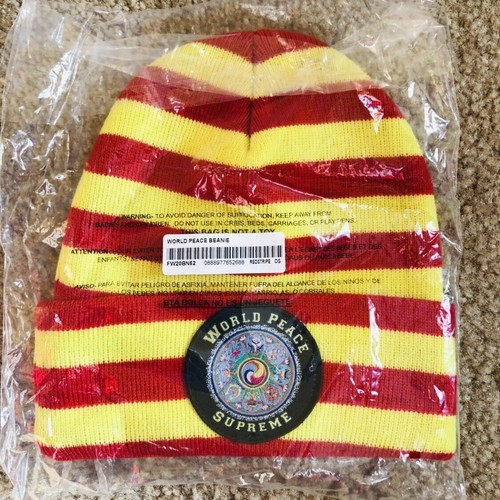 Supreme World Peace Beanie Multi 