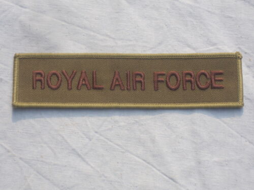 1x Inscription : Royal Air Force, Kaki, Armée De L'Air, Raf - Afbeelding 1 van 1