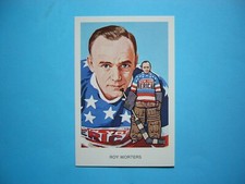 1983 1983/84 CARTOPHILIUM NHL HOCKEY HALL OF FAME POSTCARD D16 ROY WORTERS NM